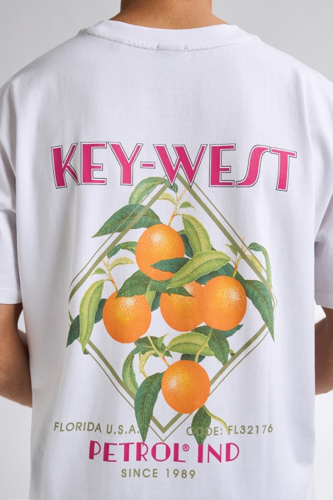 Petrol Industries men t-shirt ss classic print